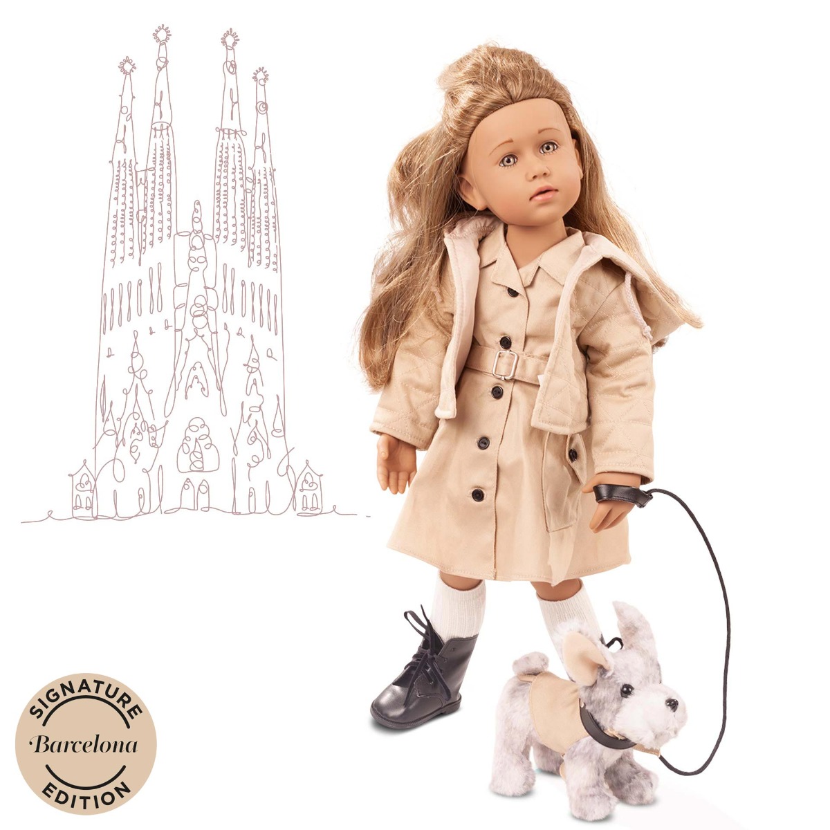 Götz Blanka Barcelona panenka HAPPY KIDZ 50 cm  - limitovaná edice 