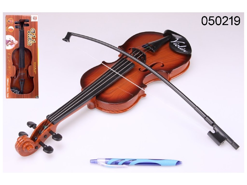 Dětské hudební nástroje mechanické housle