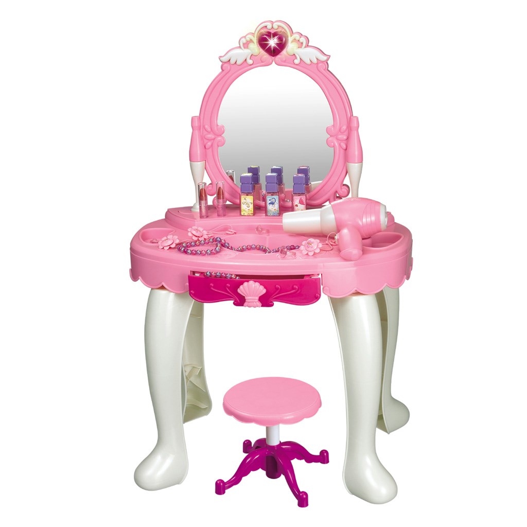 Krásný dětský toaletní kosmetický stolek 