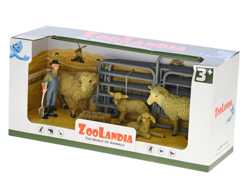 Zoolandia zvířátka farma ovce s mláďaty