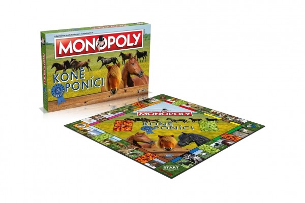 Monopoly Koně a poníci společenská hra v krabici 