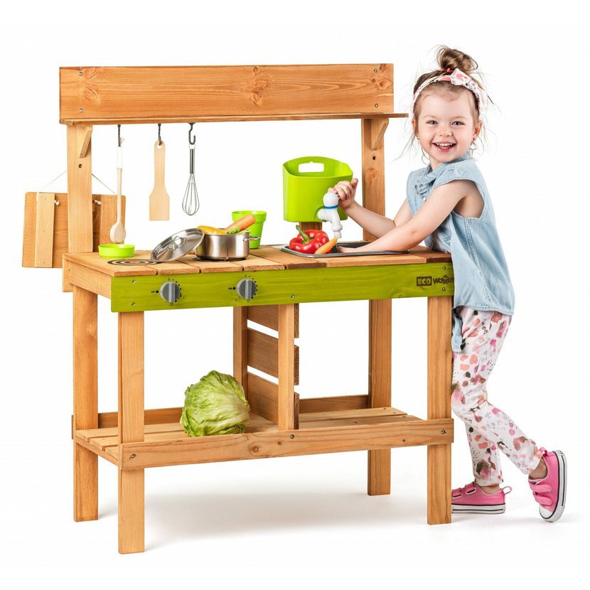 Kuchyňka zahradní pro děti dřevěná