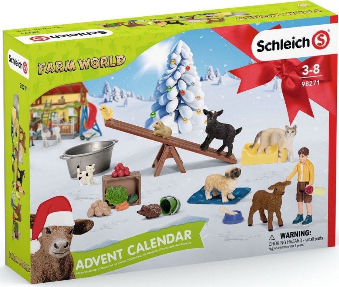 Schleich 98271 Adventní kalendář 2021 Domácí zvířata