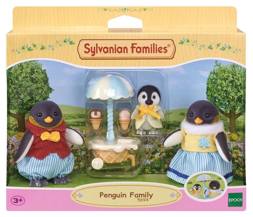 Sylvanian Families  Rodina tučňáci